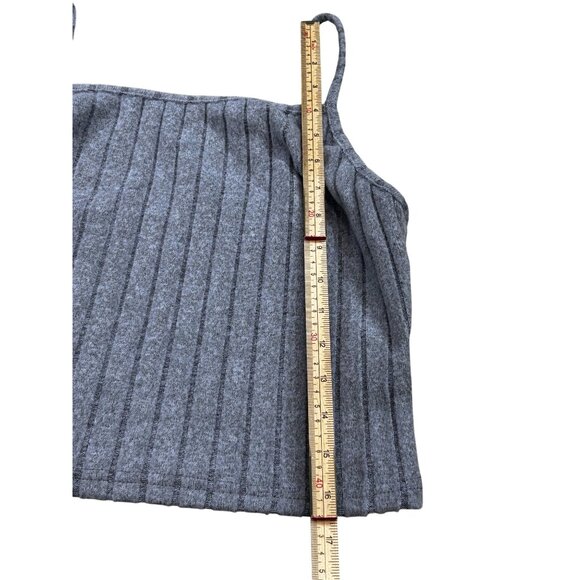 Womens Shein Ribbed Knit Tank Top XL Light Blue - Picture 7 of 9